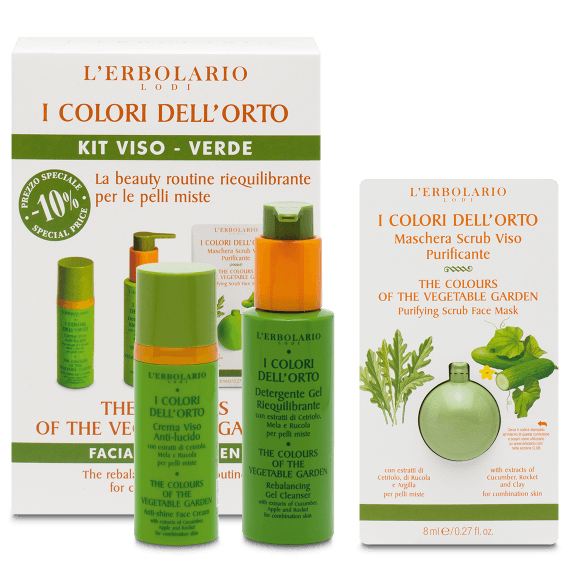 Kit Viso Verde I Colori dell'Orto