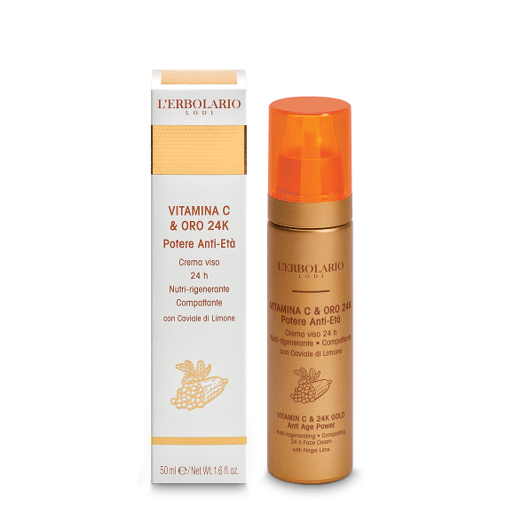 Crema Viso Vitamina C & Oro 24K