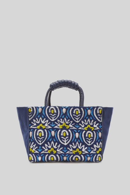 BORSA A MANO EMBROIDERY WELCOME