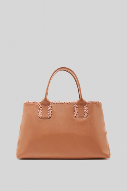 BORSA A SPALLA GROS-GRAIN INSERT