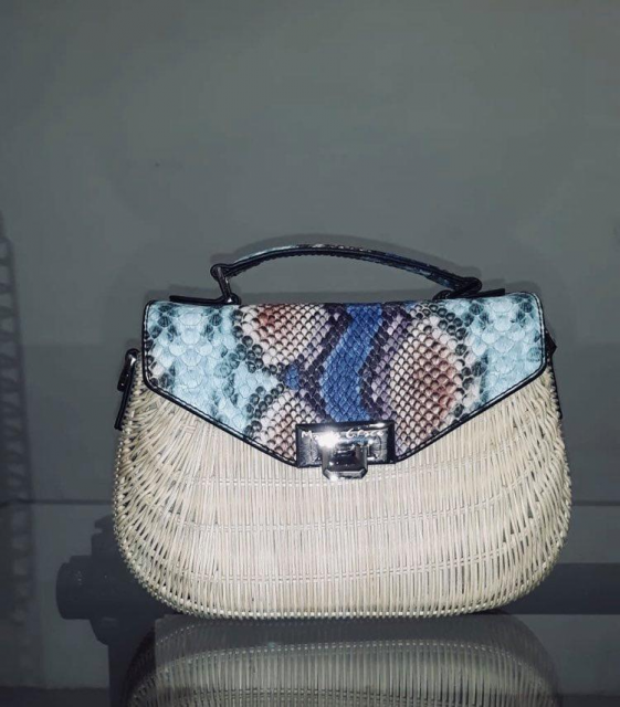 Borsa Manila Grace vimini