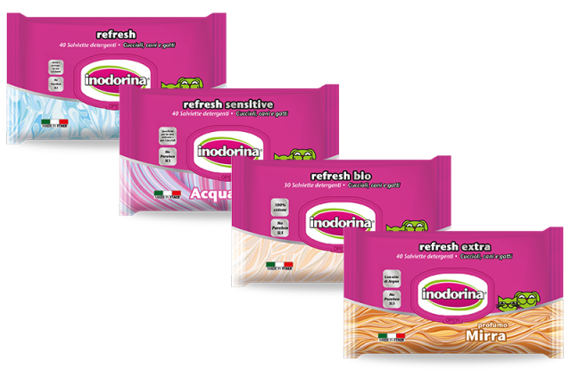 Salviette Detergenti Inodorina 40 Pz