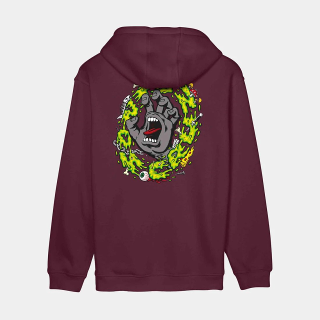 SANTA CRUZ FELPA SLIME SCREAM HOODIE UOM...