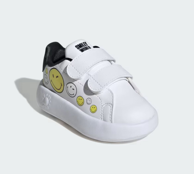 ADIDAS ADVANTAGE SMILEY  KIDS