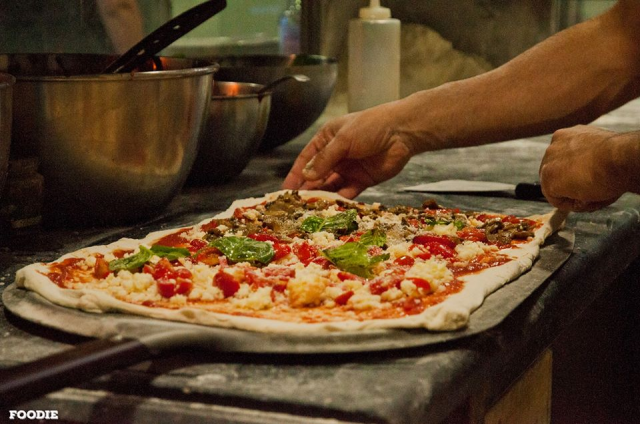 Menu pizza di asporto