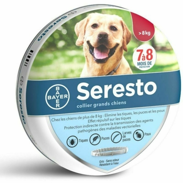 Collare Seresto bayer sopra gli 8 kg