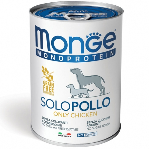 Monge solo pollo 400 gr
