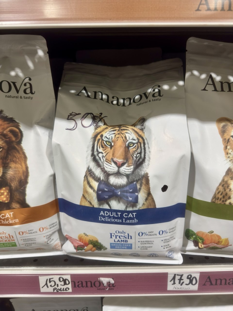 Taglio prezzo Amanova da 1.5 kg