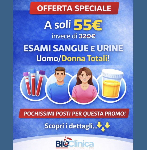 ULTIMI 2 GIORNI al termine! A soli 55€ invece di 320€ 𝗘...