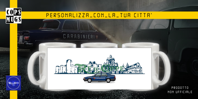 CopsMugs - Alfa Romeo 75 Carabinieri