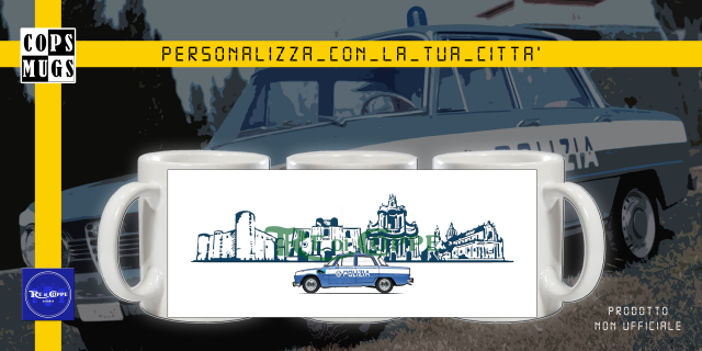 CopsMugs - Alfa Romeo Giulia Polizia