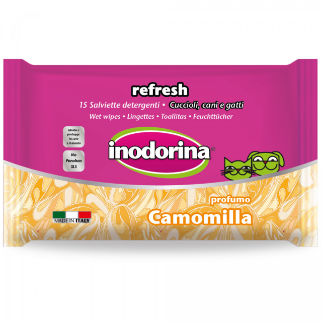 SALVIETTE INODORINA E PETS 3x2